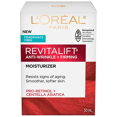 L'Oreal Revitalift Anti-Wrinkle + Firming Moisturizer - Fragrance Free - 50ml