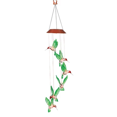 Collection by London Drugs Solar Wind Chime - Hummingbird