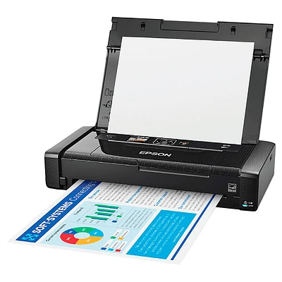 Epson WorkForce WF-110 Mobile Printer - Black - C11CH25201