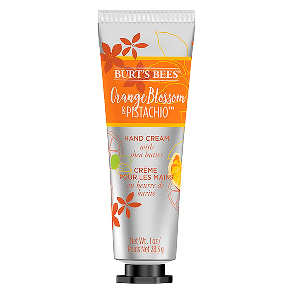 Burt's Bees Hand Cream with Shea Butter - Orange Blossom & Pistachio - 28.3g