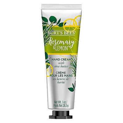 Burt's Bees Hand Cream with Shea Butter - Rosemary & Lemon - 28.3g