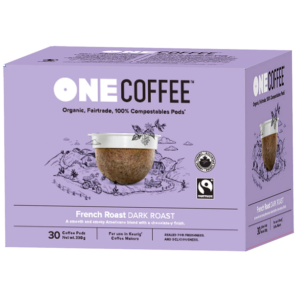 OneCoffee Pods - French Roast - 30s