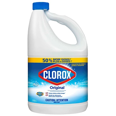 Clorox Original Concentrated Bleach - 3.57L