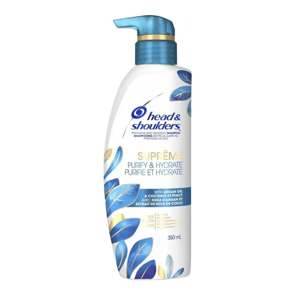 Head & Shoulders Supreme Purify & Hydrate Shampoo - 350ml