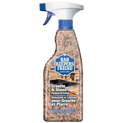 Bar Keepers Friend Granite & Stone Cleaner & Polish - 750ml