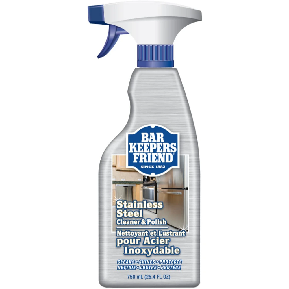 Bar Keepers Friend Stainless Steel Cleaner & Polish - 750ml