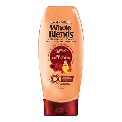 Garnier Whole Blends Restoring Conditioner - Castor Oil Remedy - 370ml