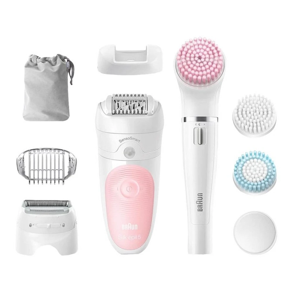 Braun Silk-Ã©pil Beauty Set - White/Flamingo Pink - SE5-895BS