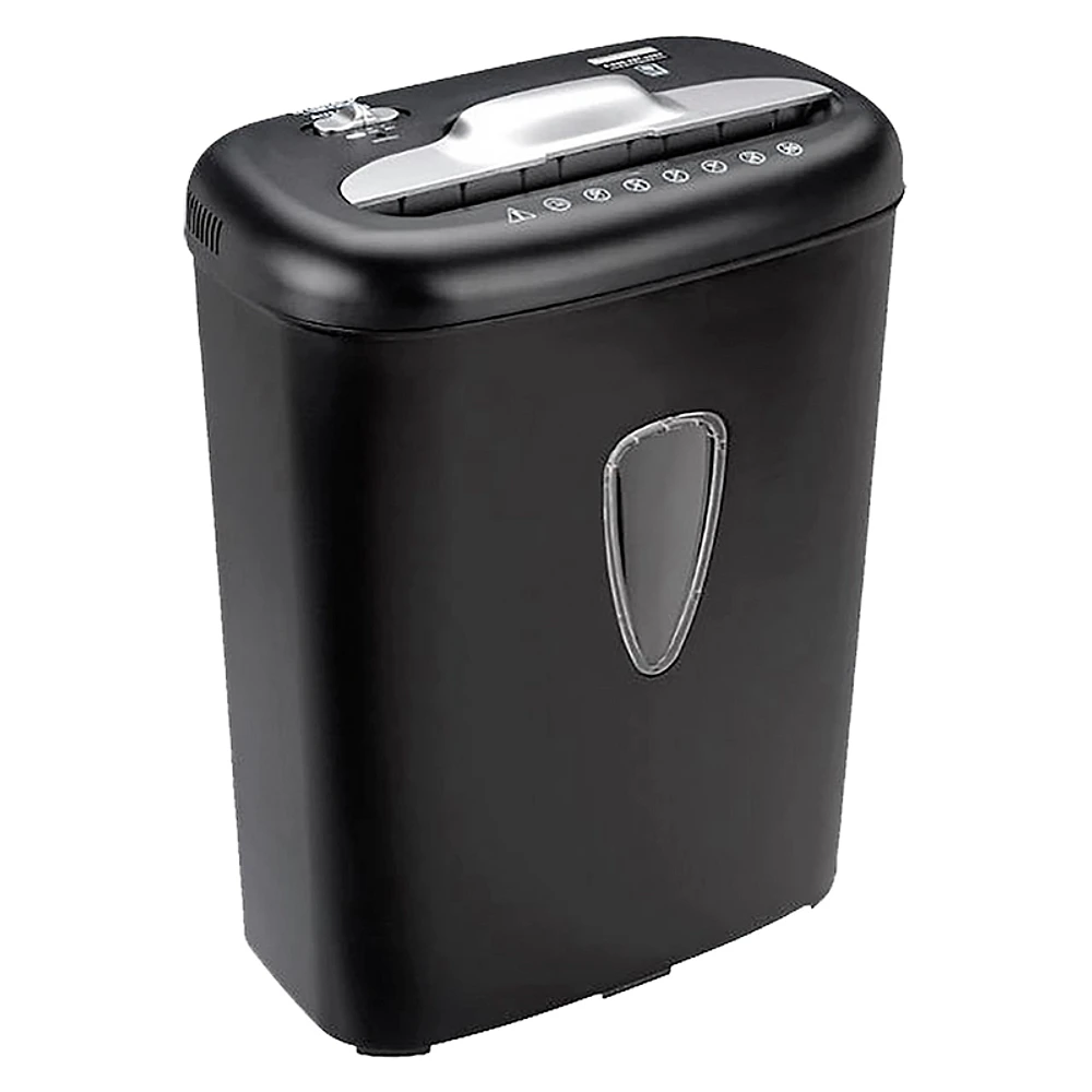 Trusted by London Drugs 8 Sheet Cross-Cut Paper Shredder - Black - AU860XB