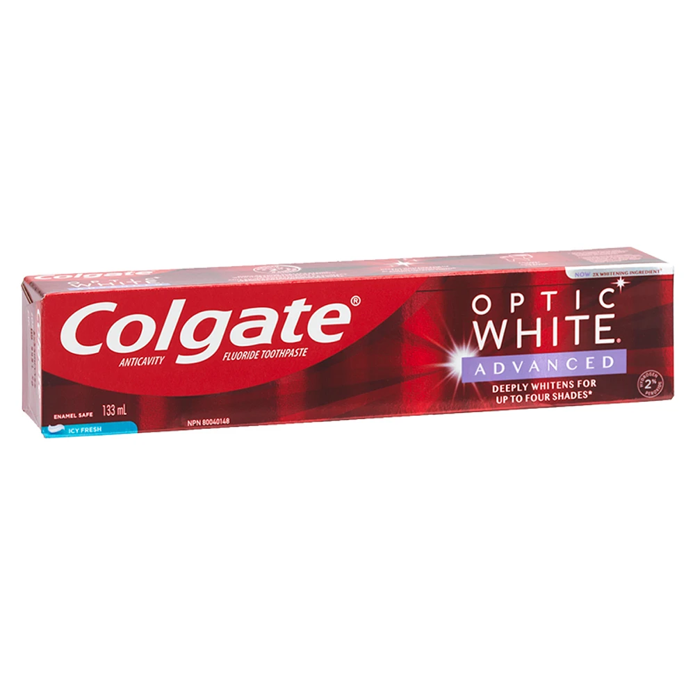 Colgate Optic White Advanced Icy Fresh - 133ml