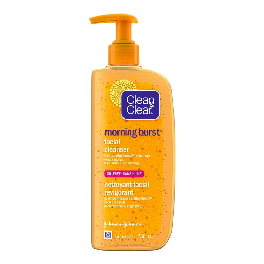 Clean and Clear Morning Burst Facial Cleanser - 236ml