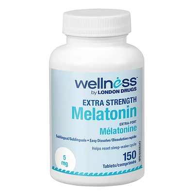 Wellness by London Drugs Extra Strength Melatonin - 5mg - 150s