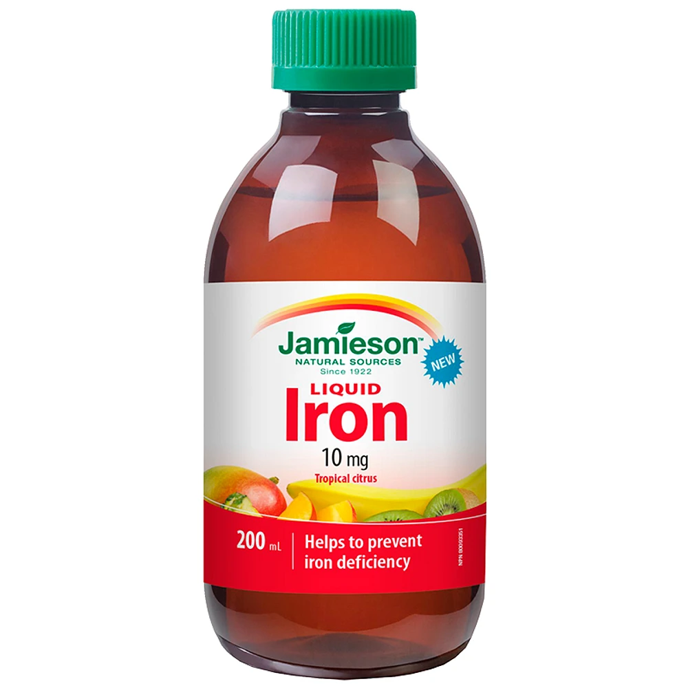 Jamieson Liquid Iron - 10mg - 200ml