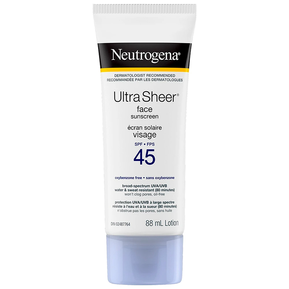 Neutrogena Ultra Sheer Face Sunscreen -SPF45 - 88ml