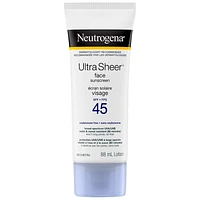 Neutrogena Ultra Sheer Face Sunscreen -SPF45 - 88ml