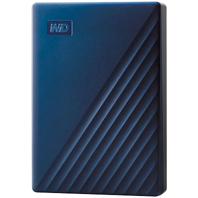 WD 5TB My Passport for Mac USB 3.2 Gen 1 Portable Storage - Blue - WDBA2F0050BBL-WESN