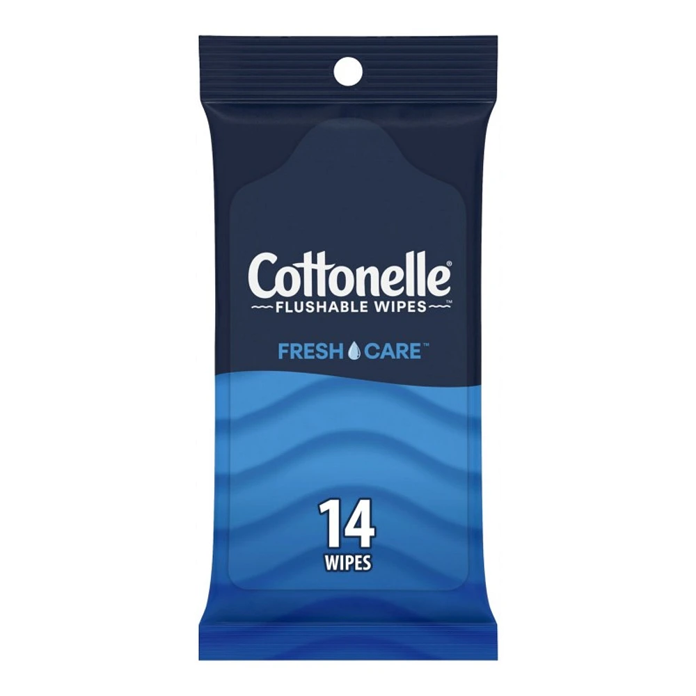 Cottonelle Flushable Wet Wipes - 14 Wipes