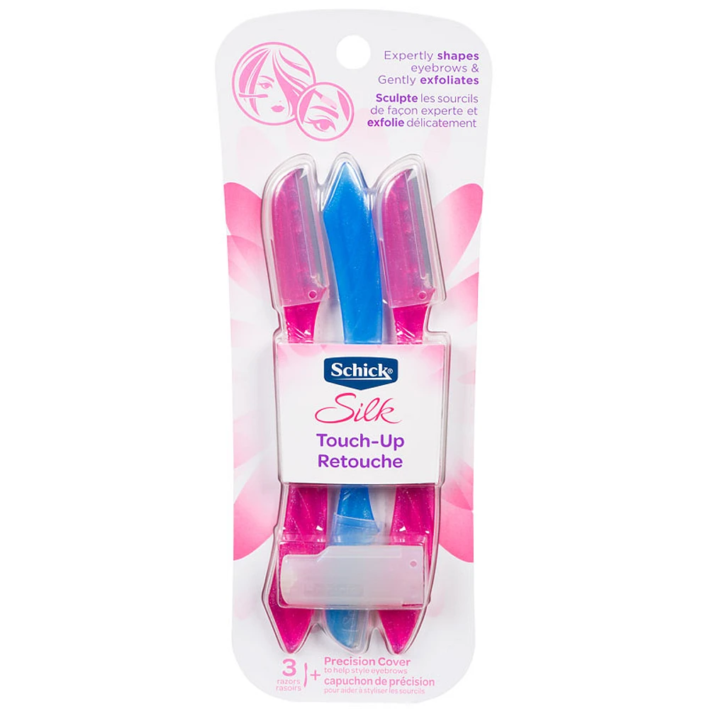 Schick Silk Touch Up Brow Razor - 3s