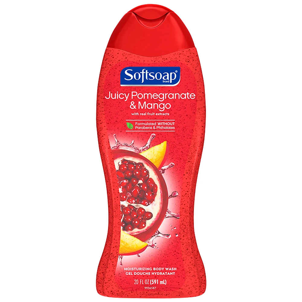 SoftSoap Moisturizing Body Wash - Juicy Pomegranate & Mango - 591ml