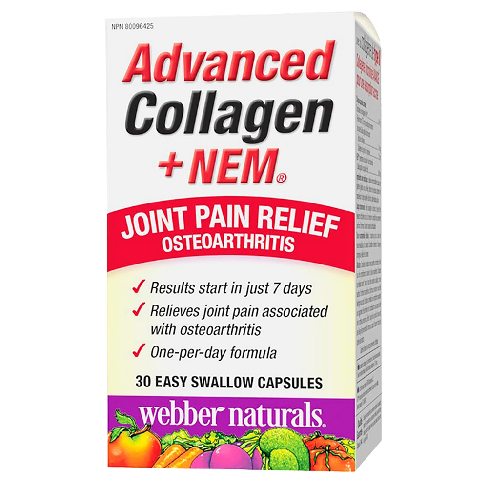 Webber Naturals Advanced Collagen + NEM - 30s