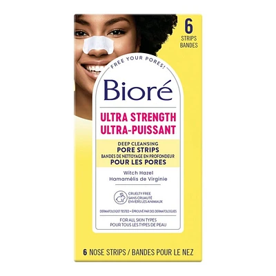 BiorÃ© Ultra Deep Cleansing Pore Strips - 6s