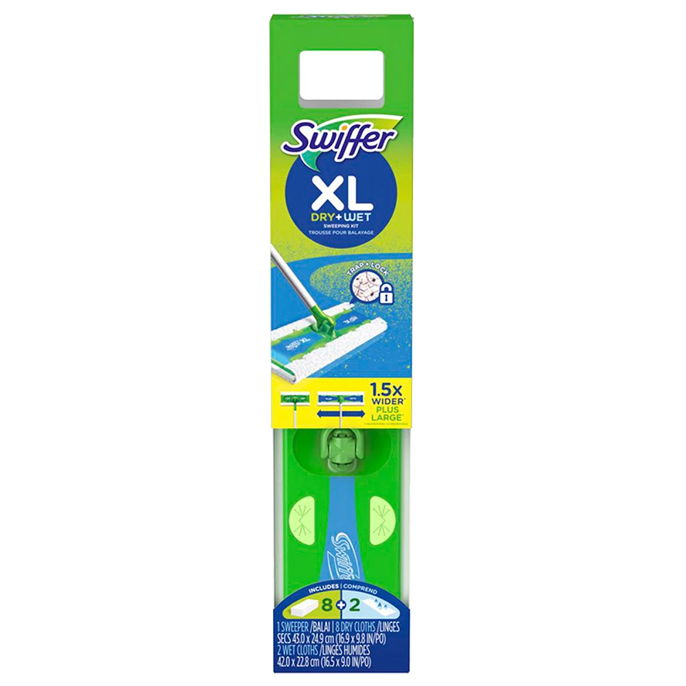 Swiffer XL Dry + Wet Sweeping Kit