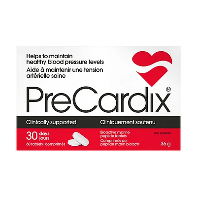 PreCardix Bioactive Marine Peptide Blood Pressure Tablets - 600mg - 60s