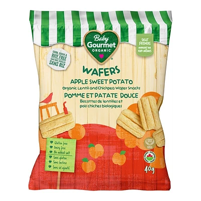 Baby Gourmet Finger Foods Rusks - Apple Sweet Potato - 40g