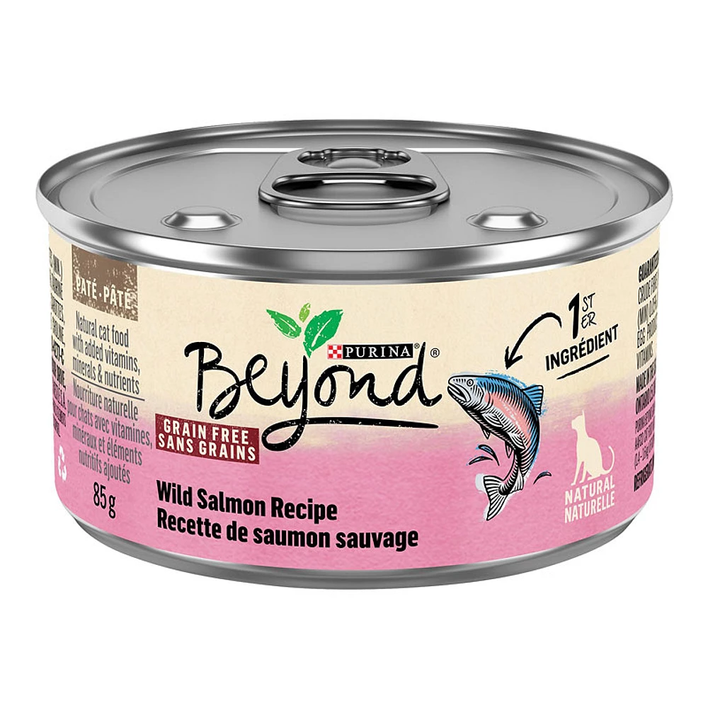 Purina Beyond Grain Free Cat Food - Wild Salmon - 85g