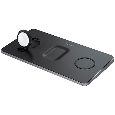 Satechi Trio Wireless Charging Pad - Space Grey - STX3TWCPM