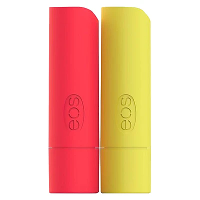 eos Super Soft Shea Lip Balm - Pineapple Passion Fruit - 2 x 4g