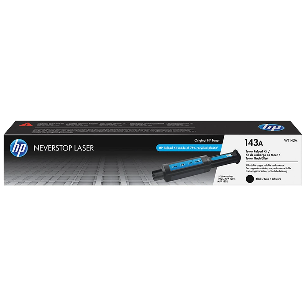 HP 143A Toner Reload Kit - Black - W1143A