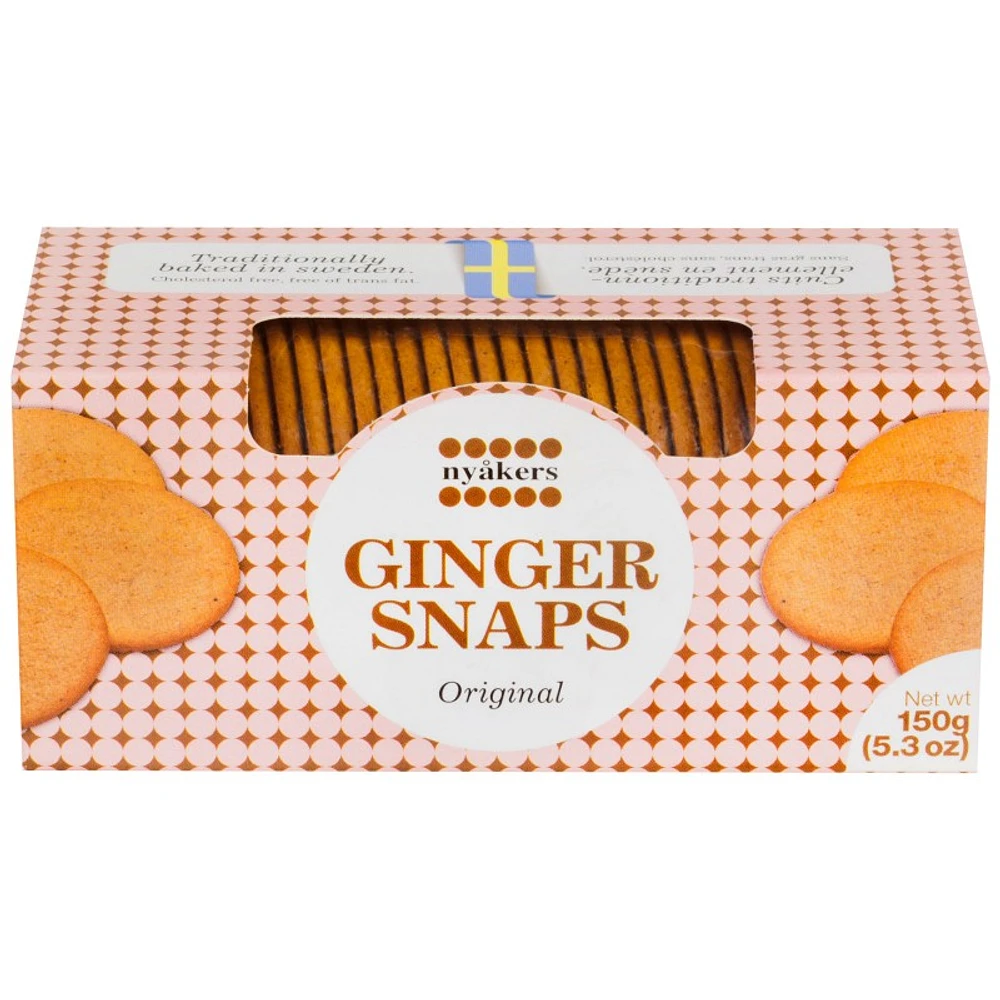 Nyakers Ginger Snaps Original - 150g