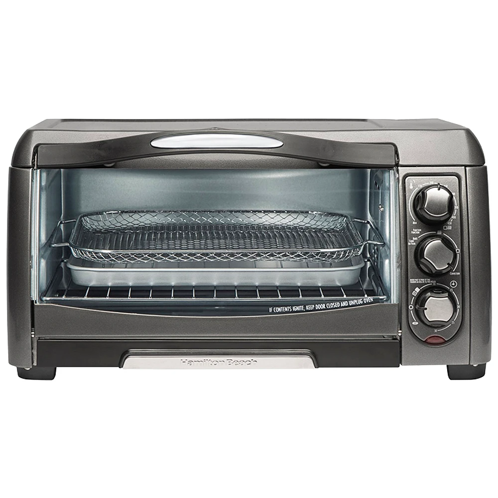 Hamilton Beach Air Fry Toaster Oven - Metallic Slate - 31324C