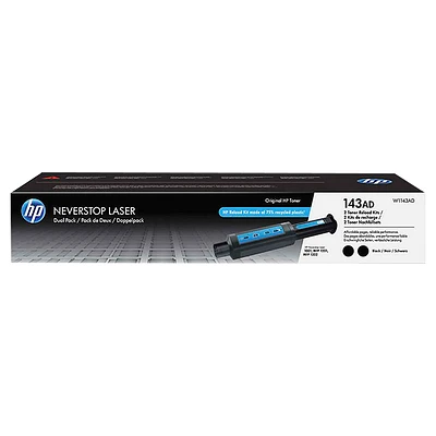 HP 143AD Neverstop Toner - 2-Pack - W1143AD