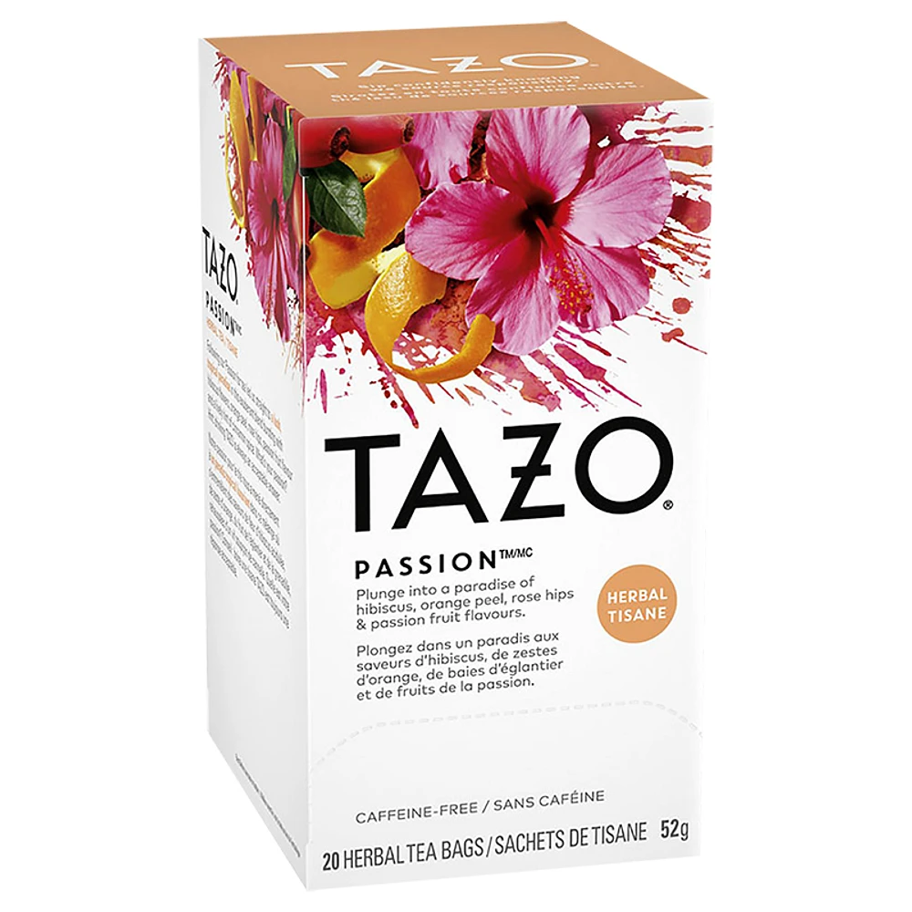 Tazo Herbal Tea - Passion - 20s