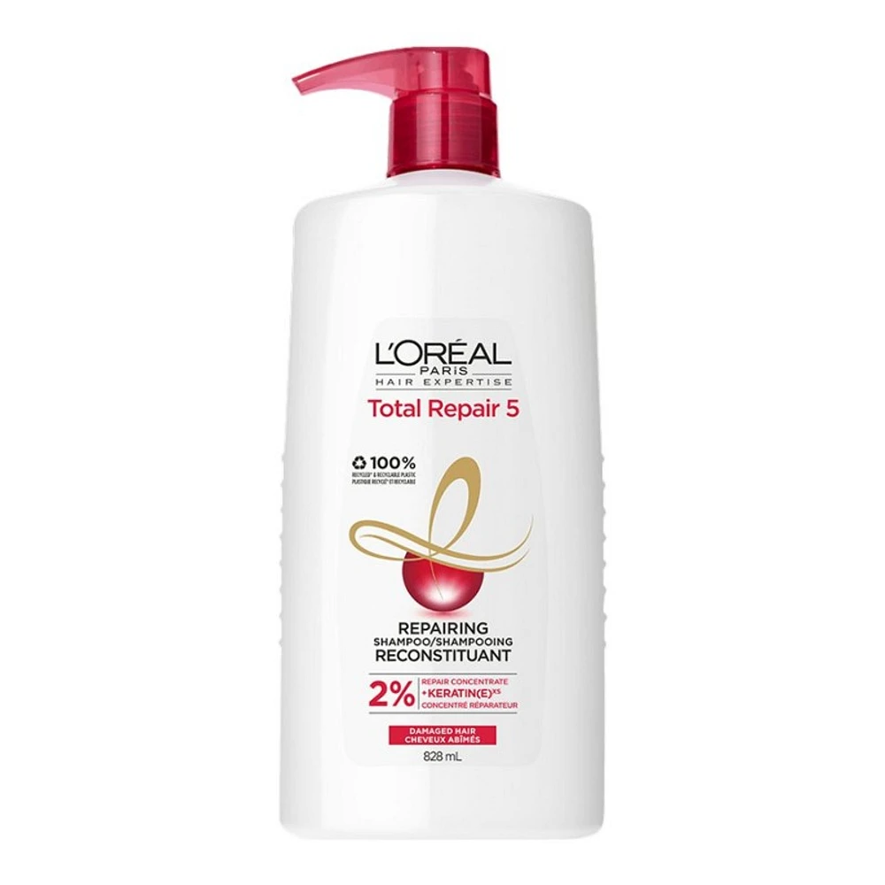 L'Oreal Paris Hair Expertise Total Repair 5 Repairing Shampoo - 828ml