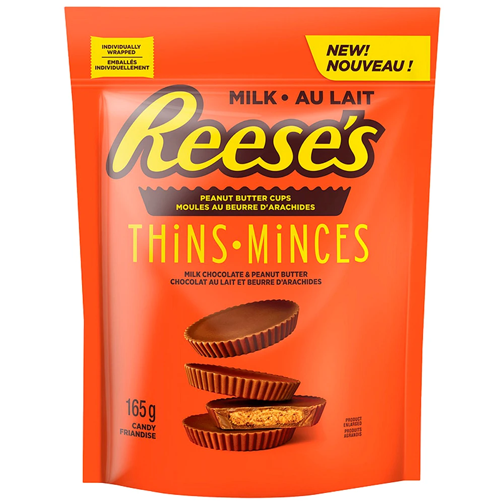 Reese's Peanut Butter Thins - Milk Chocolate - 165g