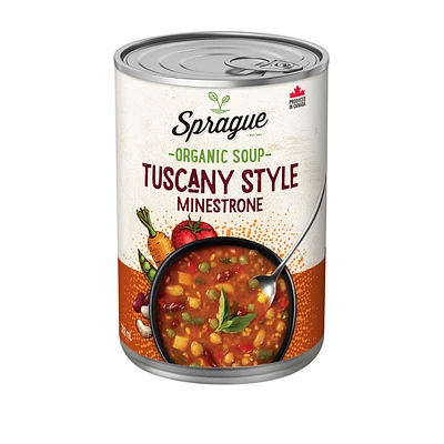 Sprague Organic Tuscany Minestrone Soup - 398ml