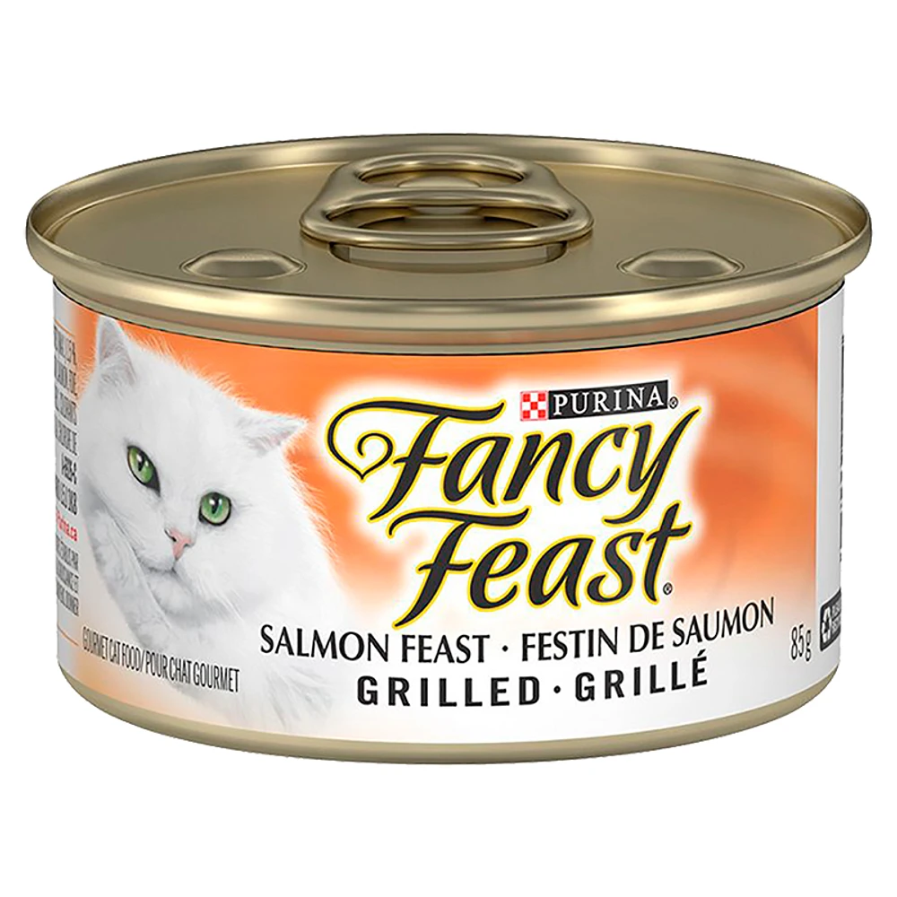 Fancy Feast Cat Food - Grilled Salmon in Gravy - 85g