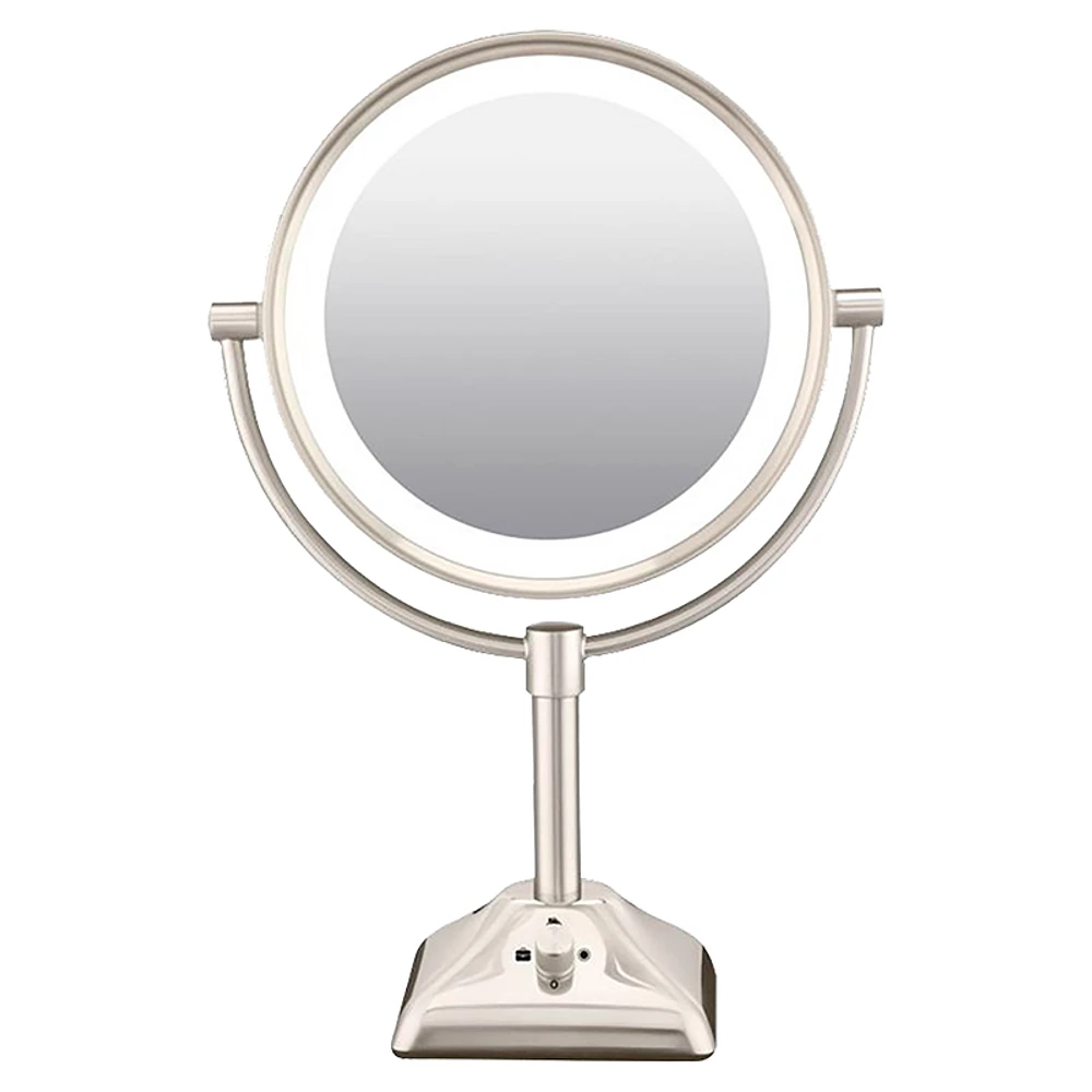 Conair True Glow LED Mirror - Satin Nickel - TGBE104XC