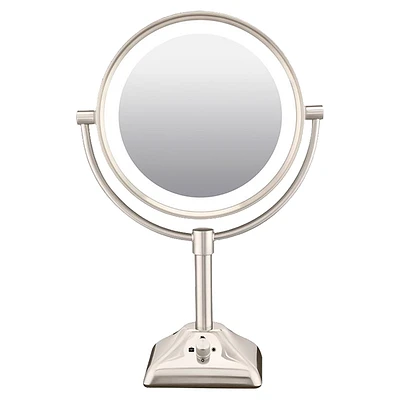 Conair True Glow LED Mirror - Satin Nickel - TGBE104XC