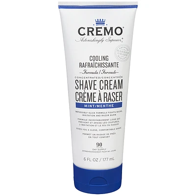 Cremo Astonishingly Superior Cooling Shave Cream - Mint - 177ml