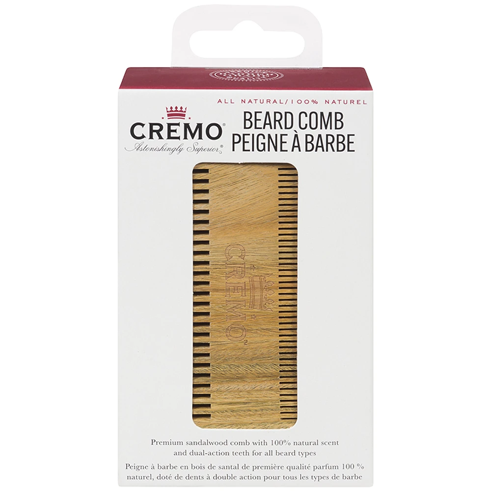 Cremo Astonishingly Superior All Natural Beard Comb - 03340