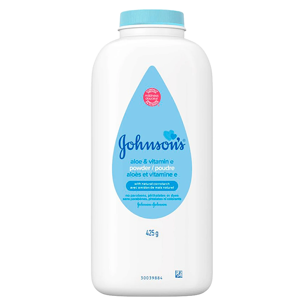 Johnson's Baby Powder - Aloe & Vitamin E - 425g