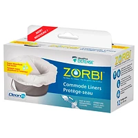 MedPro Defense Zorbi Commode Liner Bags  - 12s