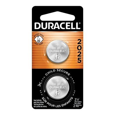 Duracell Lithium Battery - Bitter Coating - CR2025