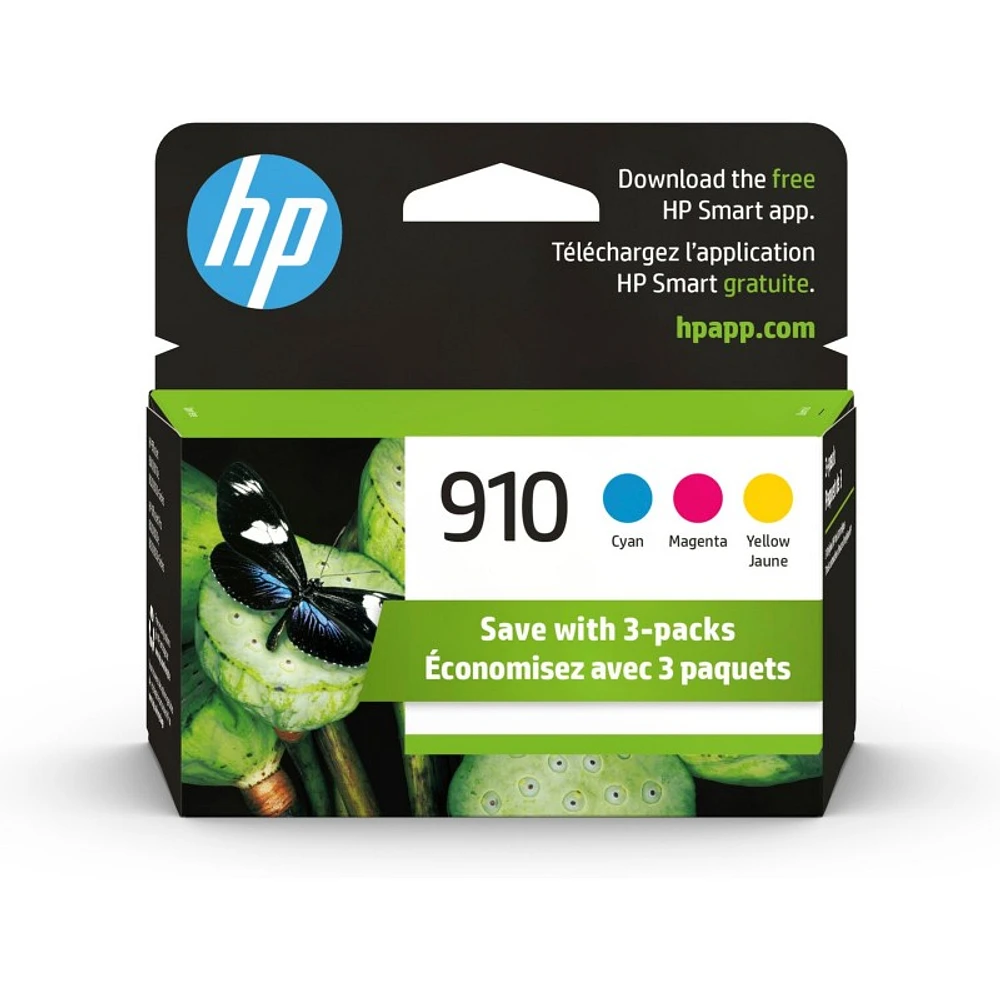 HP Cyan/Magenta/Yellow Original Ink Combo - 3YN97AN#140