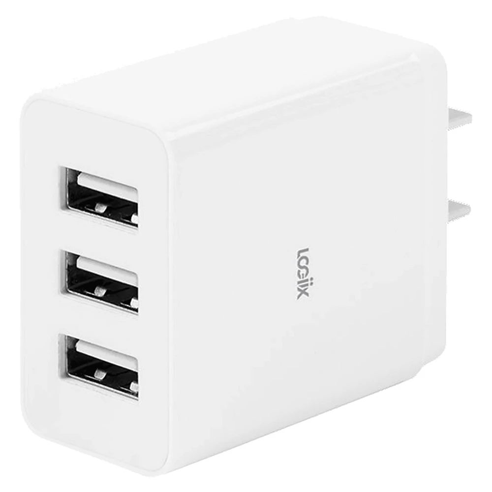 Logiix Power Cube XL Classic Power Adapter - White - LGX13136