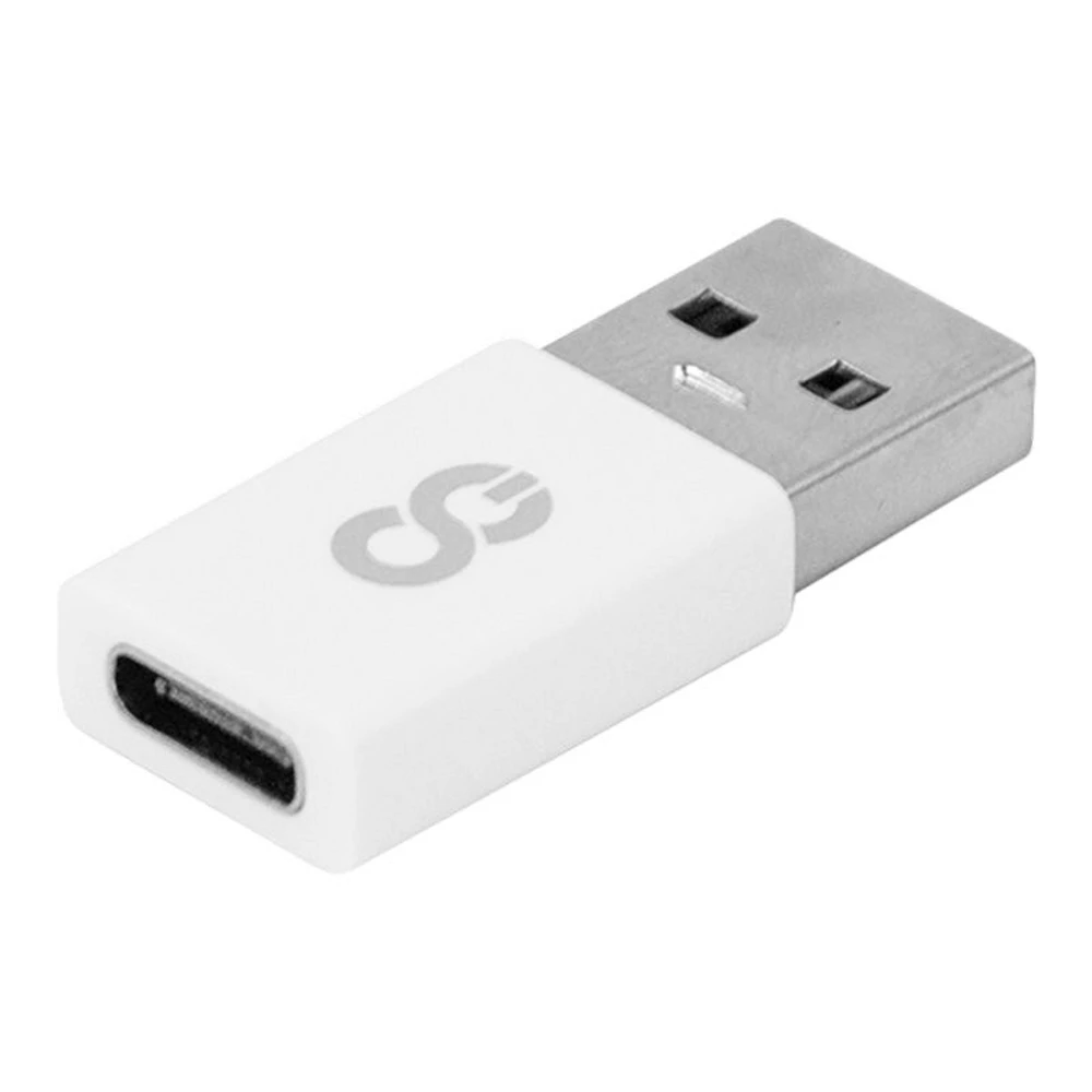 LOGiiX USB-A to USB-C Adapter - White - LGX13163